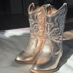 Tucker + Tate Gold Kids Western Boots